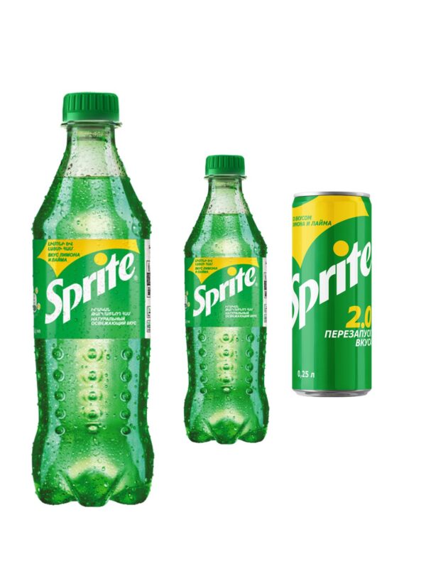 Sprite 0.5l 0.25l